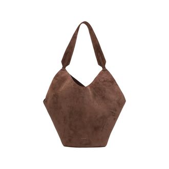 Khaite Lotus Small Tote - - Bags - Donna - Marrone - ONE SIZE