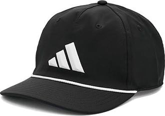 adidas Golf Tour 5-Panel Mens Hat Caps Black, Elastane/Polyethylene