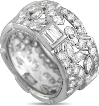 Luxury Bazaar Platinum 2.50ct Diamond Ring MF45-122325