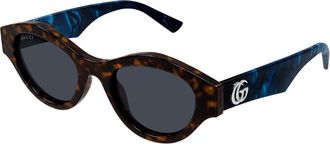 Gucci GG2207S 005 Womens Sunglasses Tortoiseshell Size 51 - Free RX Lenses - Free RX Lenses