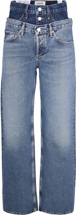 A Gold E Elson Pendulum Portrait Jeans