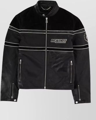 Belstaff competition speed panel high collar jacket