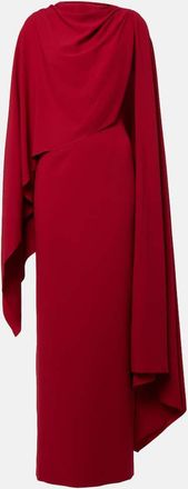 Roksanda Ilincic Abito lungo Demetria in crêpe