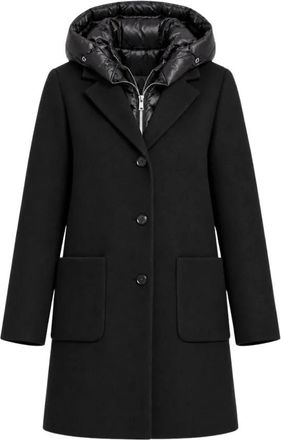 Marella Cappotto Emmcuore - - Coats - Donna - Nero - 2XS