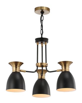 Jonathan Y Designs Jonathan Y Middleton 3-Light Metal Led Pendant