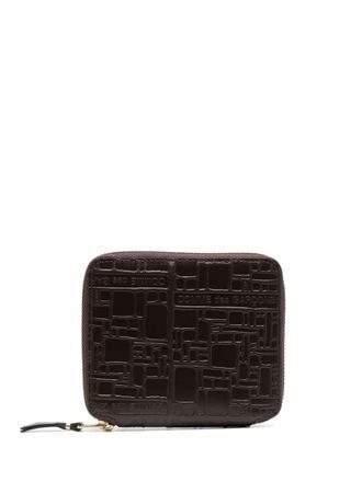 Comme Des Garçons Embossed Logotype Wallet Accessories