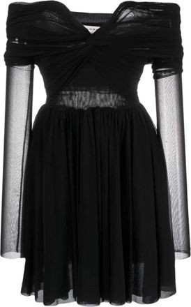 Philosophy di Lorenzo Serafini Damesjurken Kleding Zwart Aw 23 - Dames - Korte kleedjes - Zwart - XS - Kleedjes