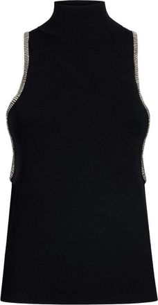 Liu Jo Elegante Nero Trui - Dames - Coltruien - Zwart - M - Truien & Vesten