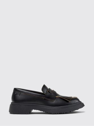 Camper Mocassino Twins in pelle con frange e nappe