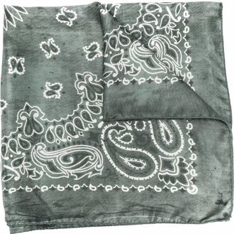 Golden Goose Golden Foulard Paisley Print Silk