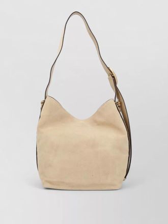 Michael Kors bucket bag gold tone chain shoulder strap