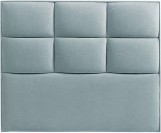 BeZen Cabecero de madera tapizado en tela para cama de 90 100x132