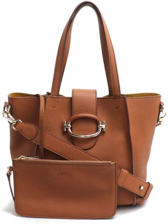 Tod's Tods Leather Shoulder Bag (Pre-Owned)