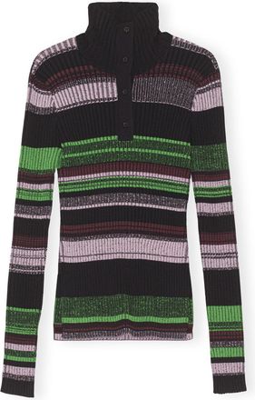 Ganni Button Up Blouse - Size XS Mixed