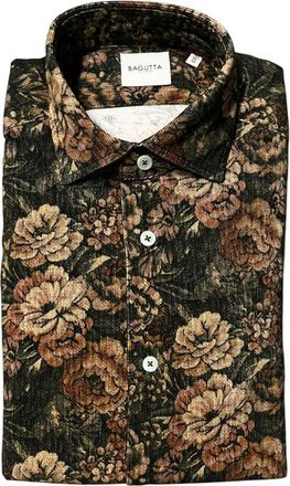 Bagutta Cotton Mens Mens Shirt