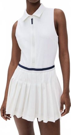 The Upside Renshaw Beth Pleated Dress In White