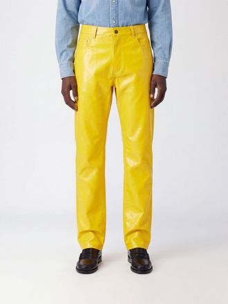Loewe Pants Men color Yellow