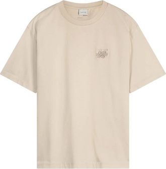 Filling Pieces Heren, Tops, Beige, Maat: XL Katoen