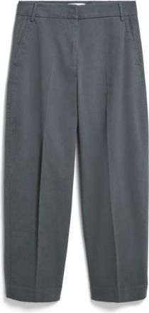 Armedangels Barrel Leg Twill Pant Freizeithose f&uuml;r Damen | grau