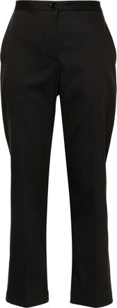 Joseph Tottenham trousers - women - Spandex/Elastane/Viscose/Cotton/Acetate/Polyester - 42 - Black