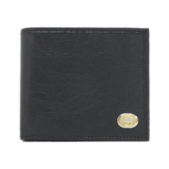 Gucci Black Leather Bill Wallet (Bi-Fold) (Pre-Owned)