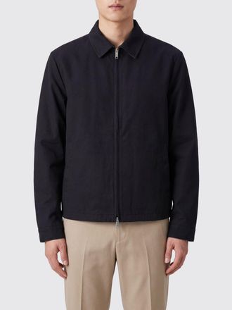 Calvin Klein Giacca a camicia in misto cotone e nylon con chiusura a zip