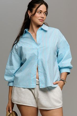 English Factory Striped Buttondown Shirt