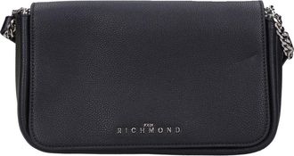 John Richmond Schoudertas - Dames - Schoudertassen - Zwart - ONE Size - Leer - Tassen