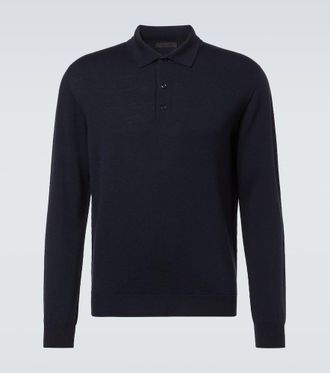 Saman Amel Allen wool polo sweater