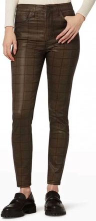 Joe's Charlie High Rise Ankle Coated Jeans In Butterscotch