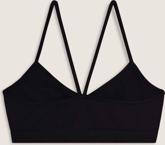 Freddy Top sportivo seamless con spalline incrociate