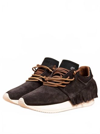 ESSEutESSE Womens Brain Sneaker In Charcoal