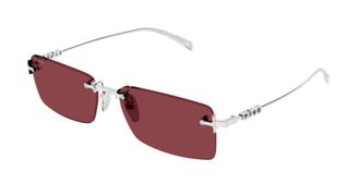 Gucci GG1941S003 Rimless Metal Sunglasses - Silver