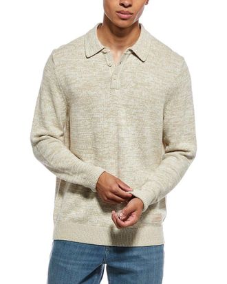 Scotch & Soda Uneven Marl Polo Sweater