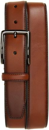 Nordstrom Tarek Leather Belt in Brown Ochre at Nordstrom, Size 46