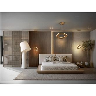 Schuller L&aacute;mpara De Techo Mirena 1l Oro Rosa D50