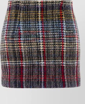 Missoni wool embroidered mini skirt