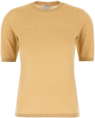 Max Mara Mujer, Camisetas, Beige, Talla: M