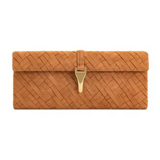 JW PEI Wallets & Cardholders, female, Brown, Size: ONE SIZE Zaria Woven Clutch
