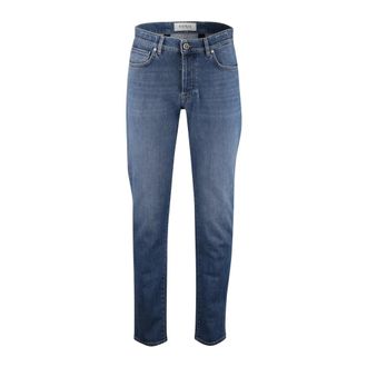 Barmas Heren, Jeans, Blauw, Maat: W38 L34 Katoen