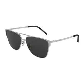 Saint Laurent SL280002 Sunglasses - Silver