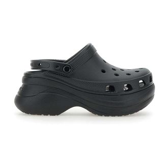 Crocs Zwarte Bae Clog Sandalen - Dames - Klompen - Zwart - 39 EU - Schoenen