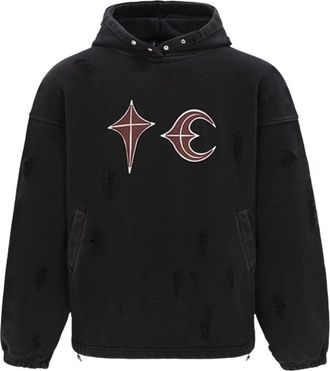 Thug Club Rock Hoodie Black TC24SS0401