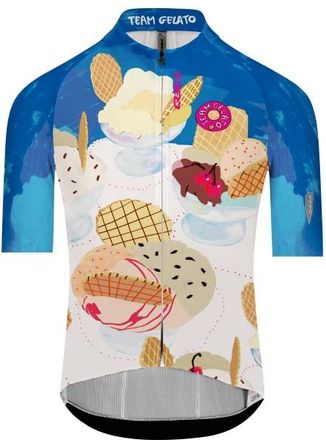 Q36.5 Gregarius Pro Team Gelato Jersey Velotrikot f&uuml;r Herren | bunt