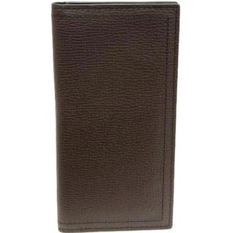 Louis Vuitton Pre-owned Wallets, female, Brown, Size: ONE SIZE Pre-owned Portefeuille Long Coin Utah Long Wallet