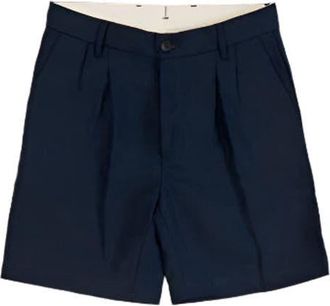Fortela Bermuda Cotton Shorts in Blue at Nordstrom, Size 30 Eu