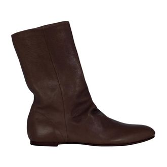 Cortana Ciel Enkellaars - Dames - Schoenen - Bruin - Maat: 40 EU Leer