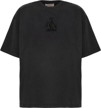 Lanvin Donna, Top, Nero, L, new