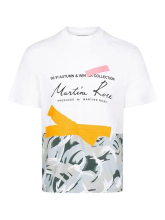 Martine Rose T-shirt con stampa - Bianco