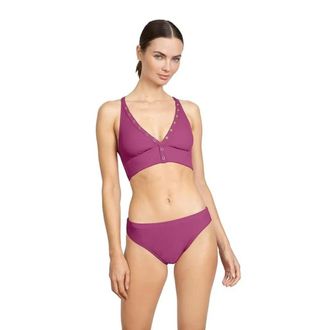 Robin Piccone Amy Bikini Bottom Womens Lotus Quick Dry Swimwear JZZ983